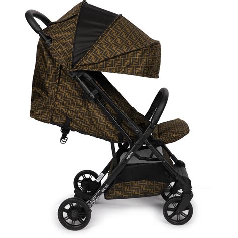 fendi stroller pram|Fendi baby onesie.